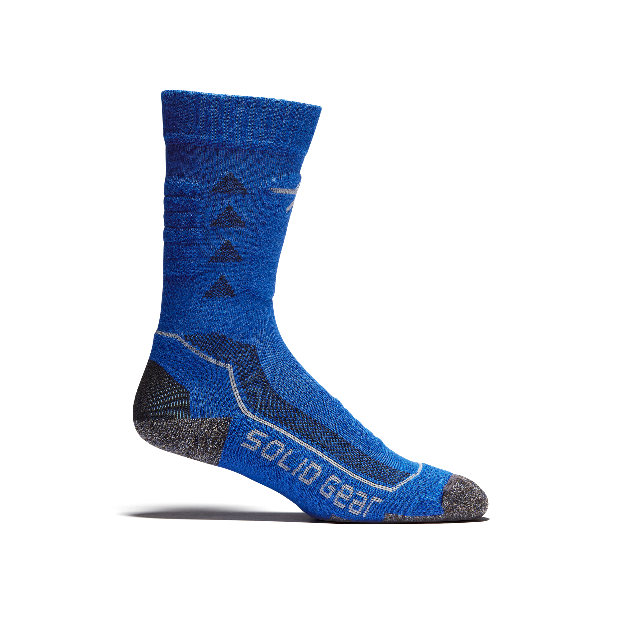 Solid - Extreme Performance Winter sokker, Blå/Sort - 30006 - -