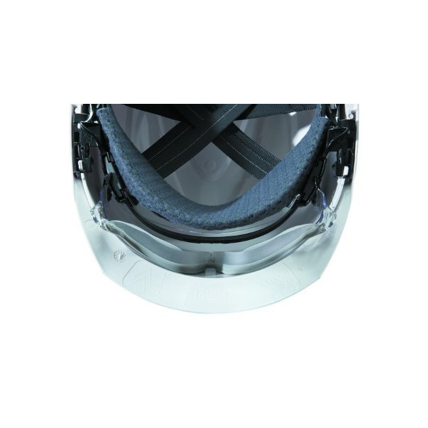 picnic fe Ynkelig MSA V-Gard 930 ventileret hjelm med skruejustering og visir gul -  Sikkerhedshjelme - SikkerhedsGiganten